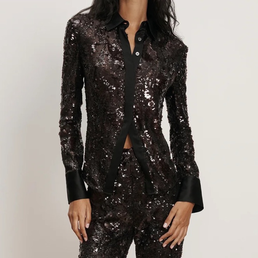 Veronica Beard Sequin Top